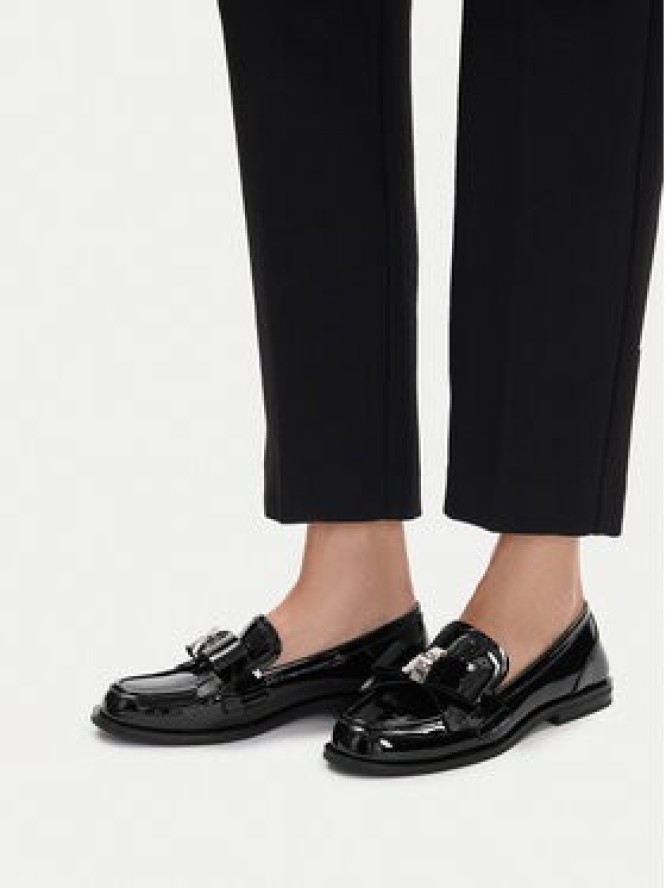 Gino Rossi Loafersy EO-IVY-1742-575-7, Czarny