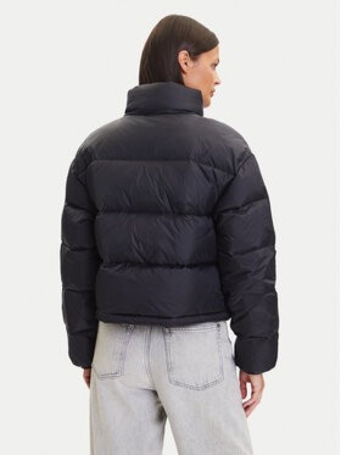 Calvin Klein Jeans Kurtka puchowa Graphic Logo LV047D503G Czarny Regular Fit