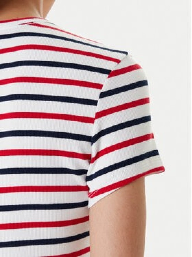 Tommy Jeans T-Shirt Essential DW0DW17383 Kolorowy Slim Fit