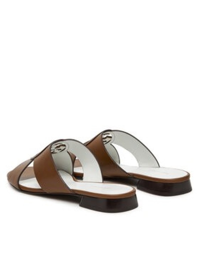 Tory Burch Klapki Miller 162574 Brązowy