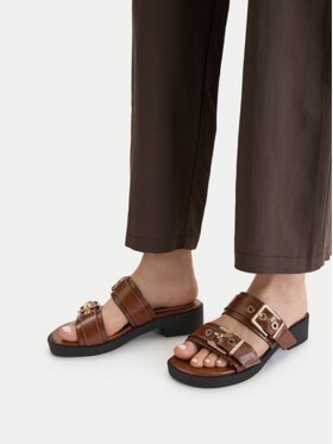 Beverly Hills Polo Club Klapki CEO-HY7006-1 Brązowy