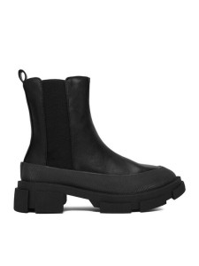 DeeZee Botki 13059-2-BLACK PU Czarny