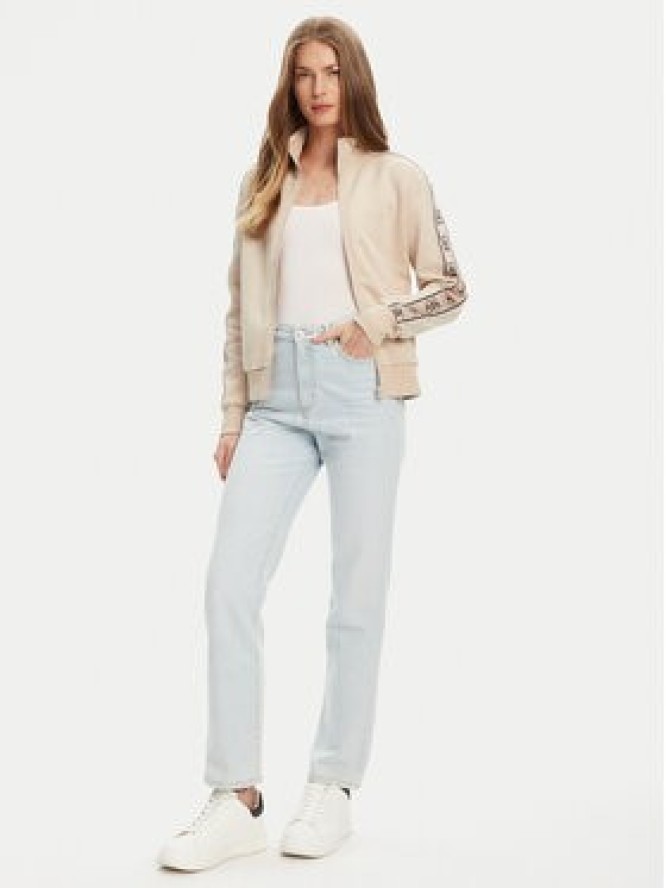 Guess Bluza V2YQ16 KB3P2 Beżowy Regular Fit