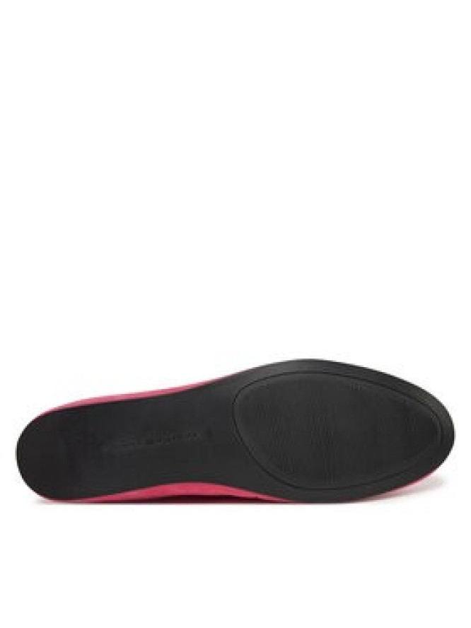 Tommy Hilfiger Baleriny Th Hardware Suede Ballerina FW0FW08655 Różowy