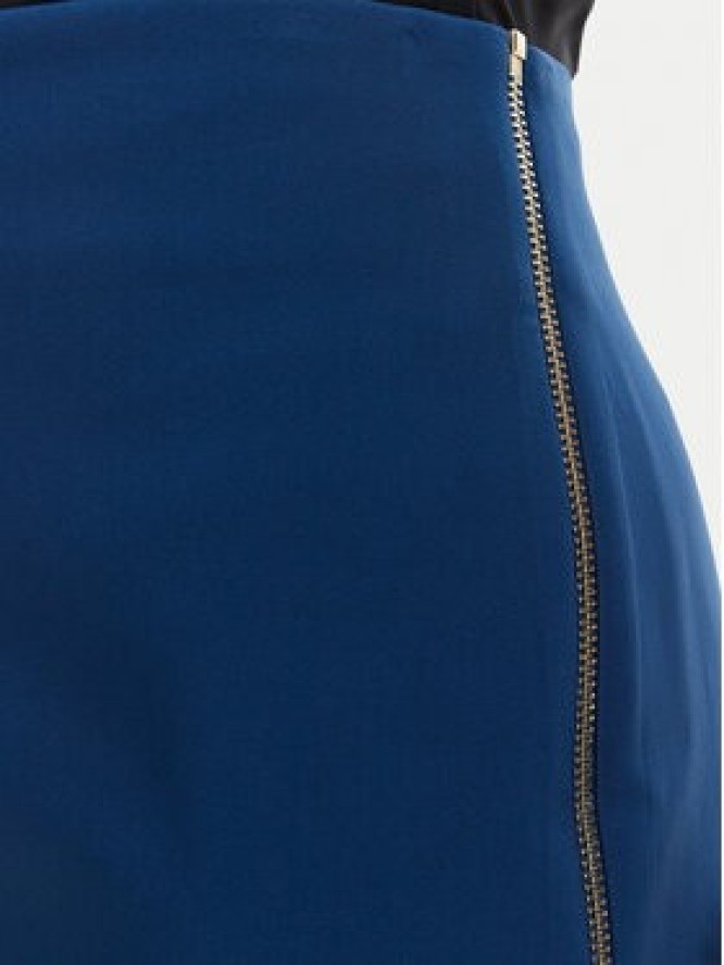 Rinascimento Spódnica ołówkowa CFC0127985003 Niebieski Slim Fit