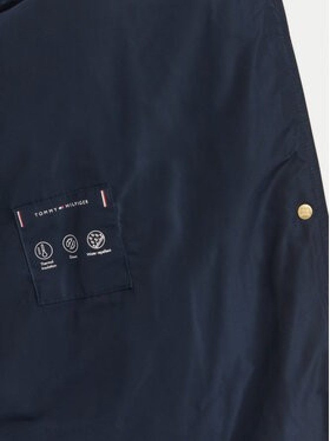 Tommy Hilfiger Kurtka puchowa WW0WW47279 Granatowy Relaxed Fit