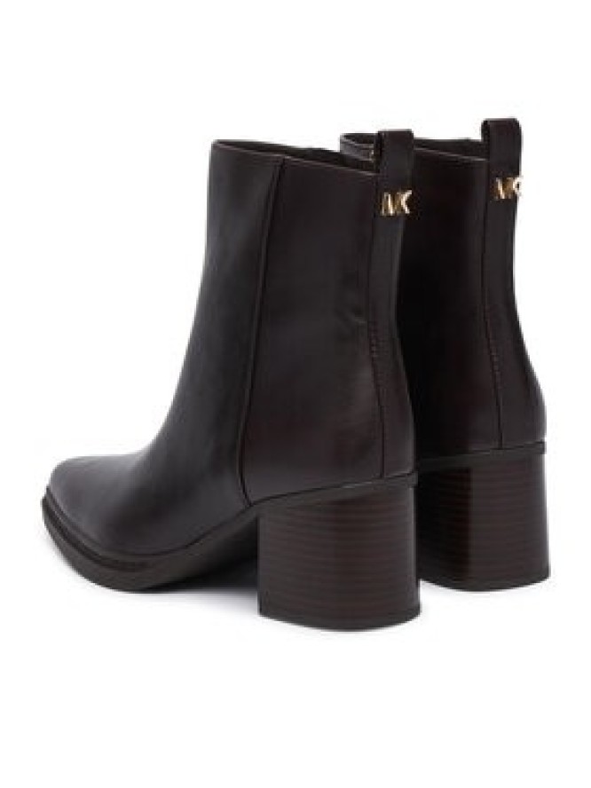 MICHAEL Michael Kors Botki Lex 40F5LXME5L Brązowy ciemny