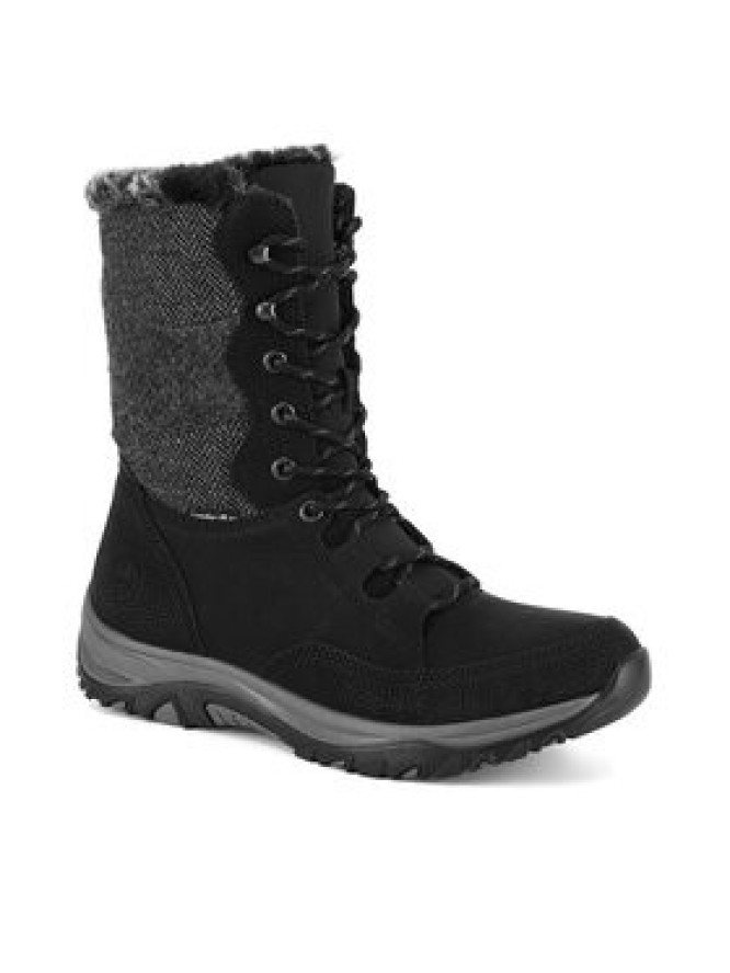 Rieker Botki M9643-01 Czarny