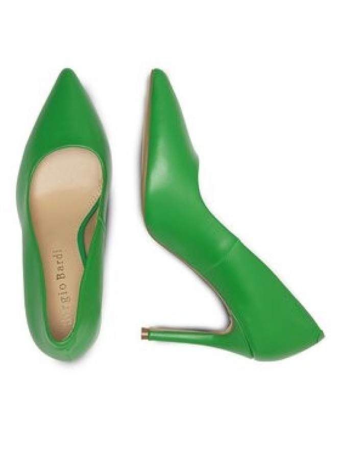 Sergio Bardi Szpilki WFA2309-1ZA-SB Zielony