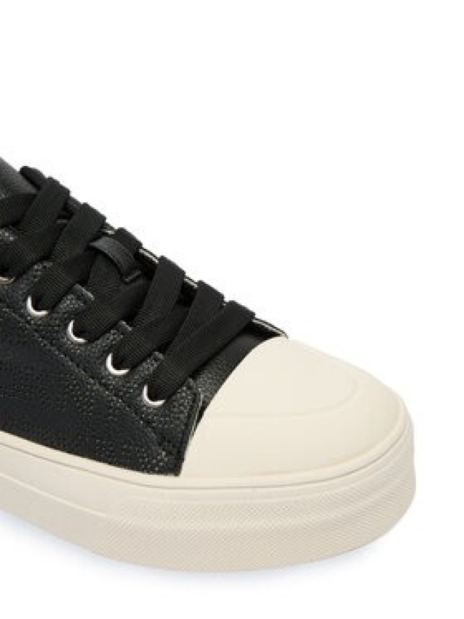 DKNY Trampki York Perf Lace UP K4533691 Czarny