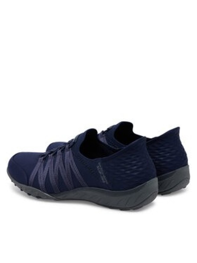 Skechers Sneakersy Skechers Slip-ins: Breathe Easy - Roll With Me Granatowy