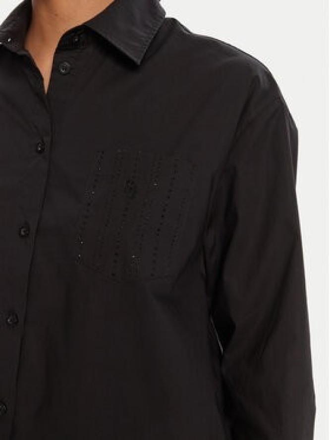 Liu Jo Koszula UF5240 T039A Czarny Regular Fit