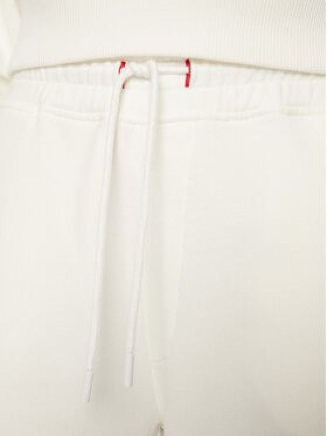 Tommy Jeans Spodnie dresowe H Graphic DW0DW20558 Biały Regular Fit