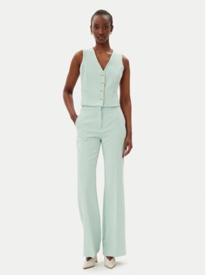 Maryley Kamizelka 25EB128/43SP Zielony Regular Fit