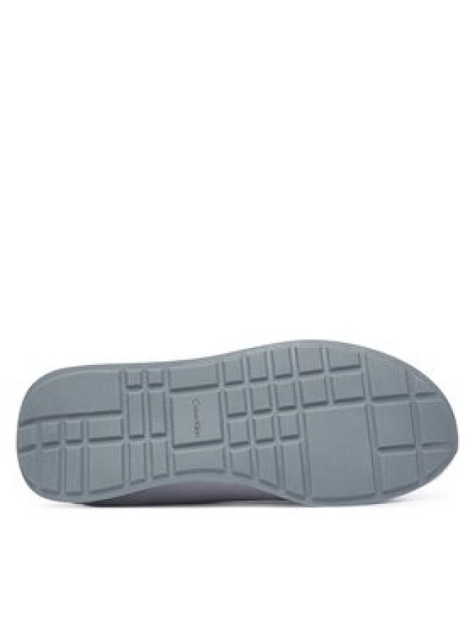 Calvin Klein Sneakersy Retro Runner Metallic HW0HW03287 Srebrny