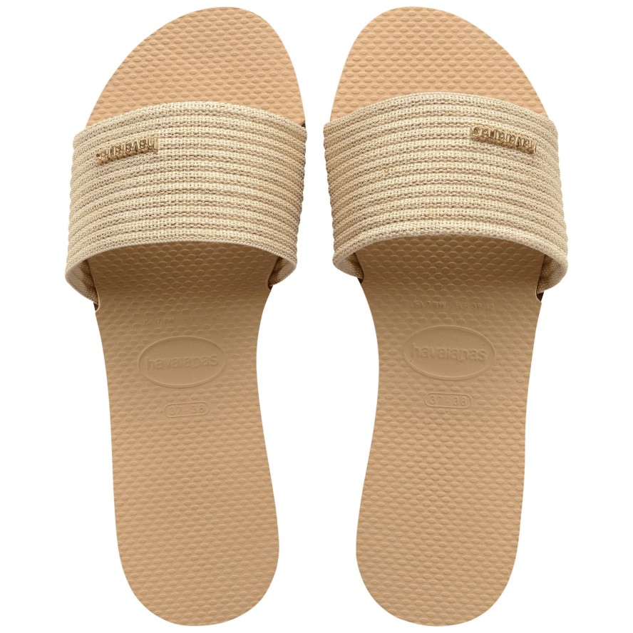Klapki damskie Havaianas You Malta Metallic