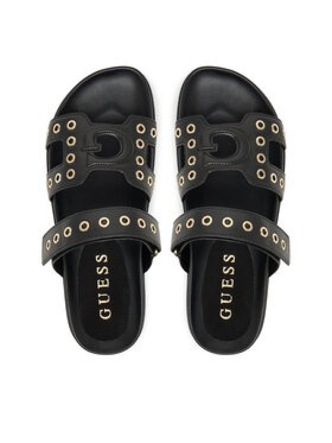 Guess Klapki FLPFAS ELE03 Czarny