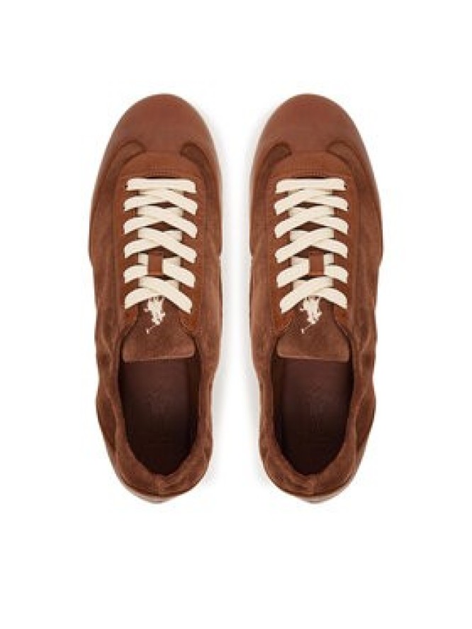 Polo Ralph Lauren Sneakersy 804972893002 Brązowy