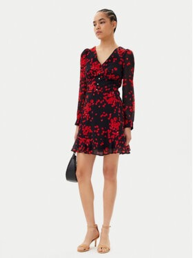 Morgan Sukienka codzienna 251-RCRUSH.F Czarny Regular Fit