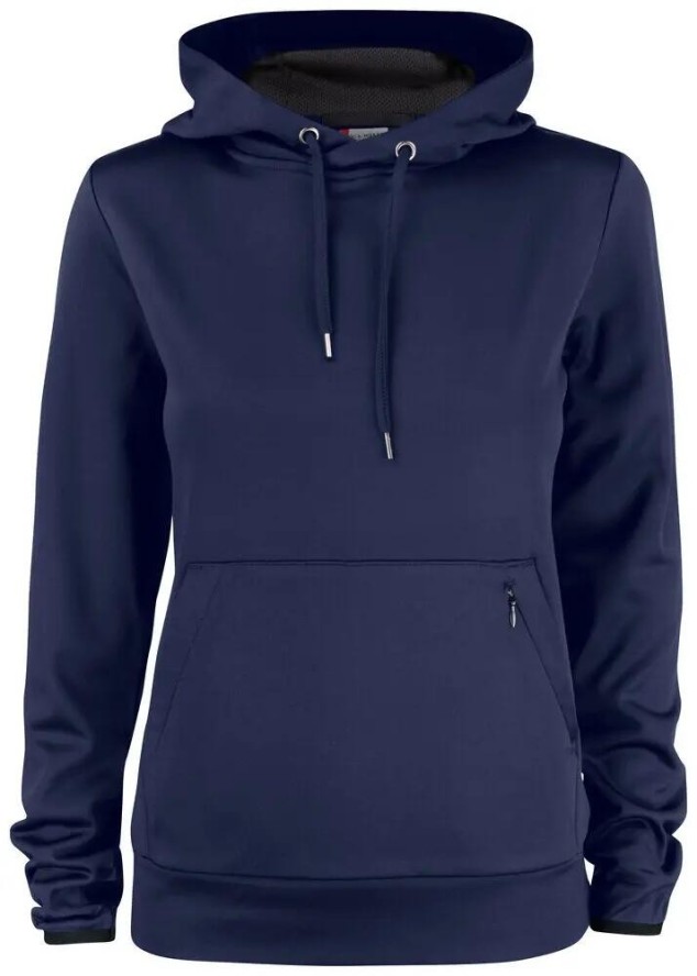 clique Oakdale Women damska bluza z kapturem z poliestru