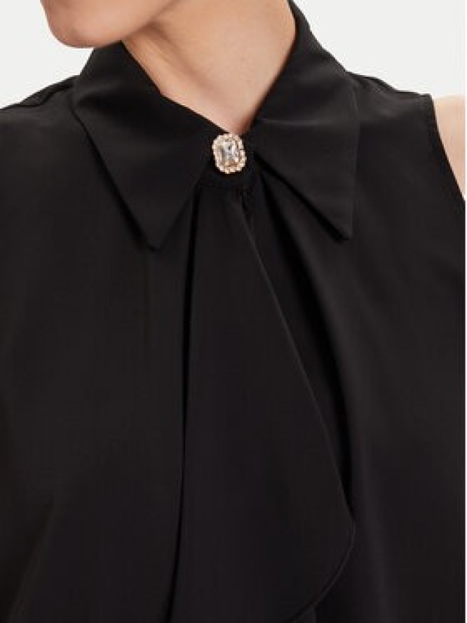 Rinascimento Bluzka CFC0125089003 Czarny Regular Fit