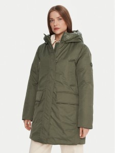 Tommy Hilfiger Parka WW0WW46533 Zielony Relaxed Fit
