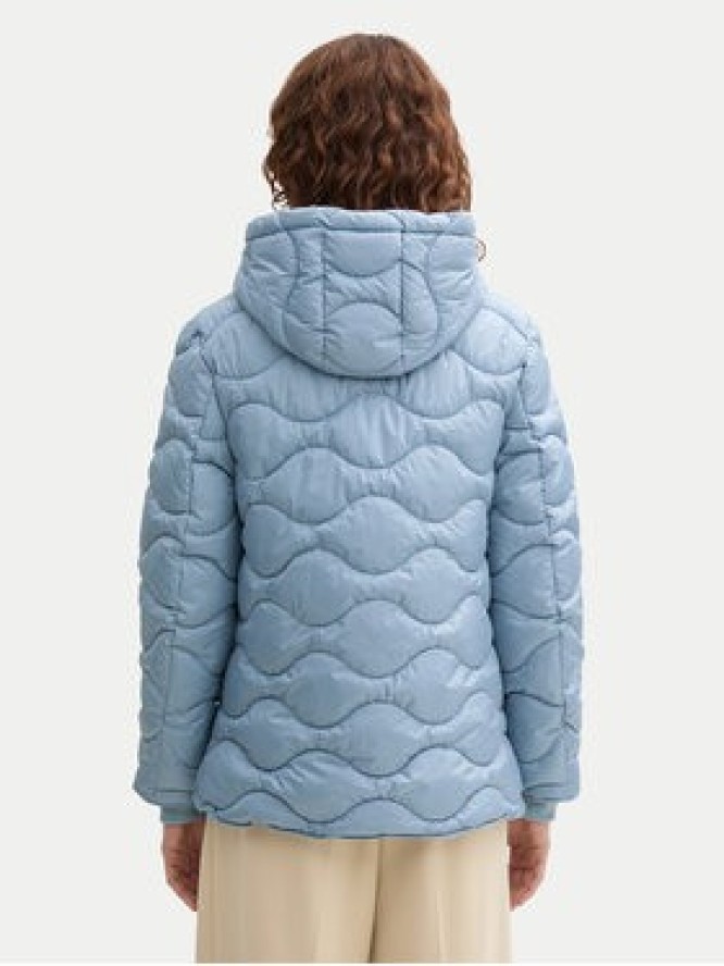 Tom Tailor Kurtka puchowa 1044399 Błękitny Regular Fit