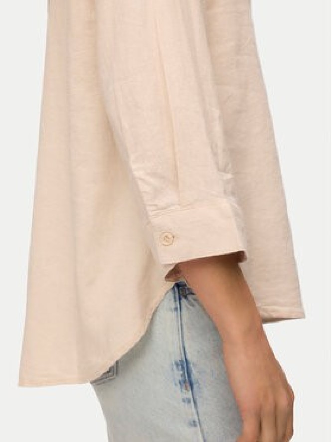 Vero Moda Bluzka Linn 10310759 Beżowy Loose Fit