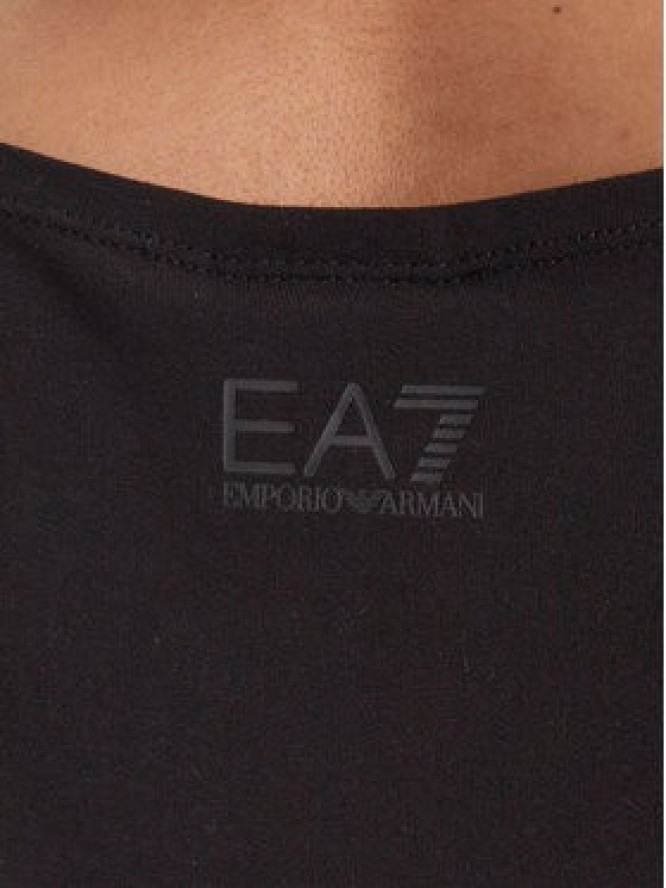 EA7 Emporio Armani T-Shirt 7W000184 AF10373 UC001 Czarny Regular Fit