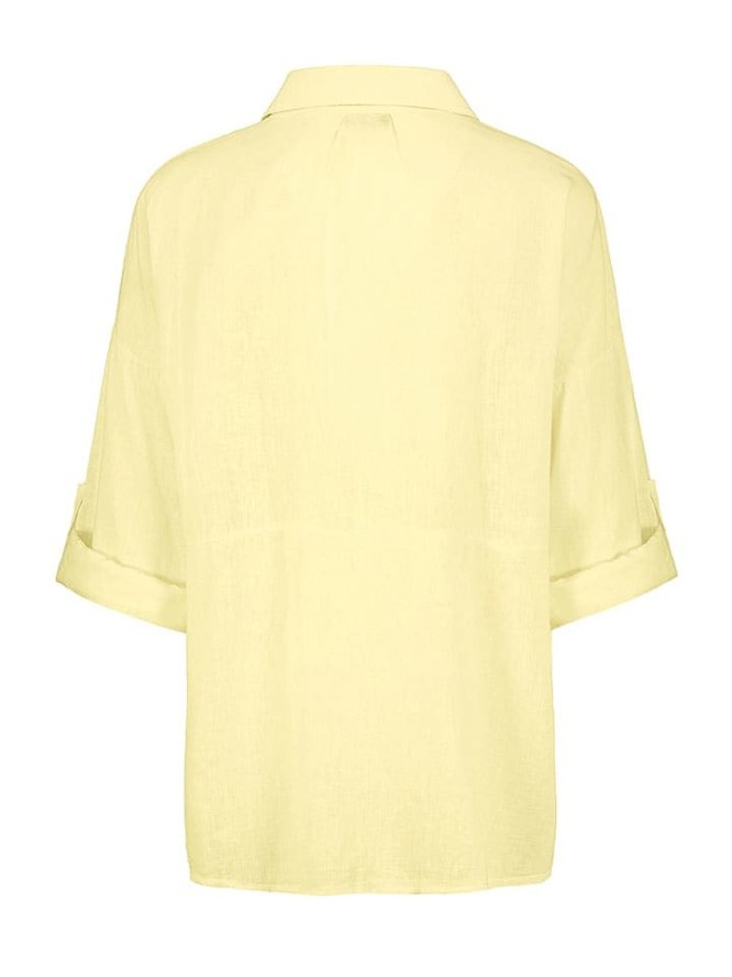 Eight2Nine Bluzka w kolorze żółtym rozmiar: M/L