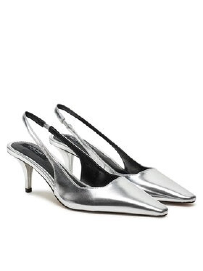 Nine West Czółenka WFA3377-1 Srebrny