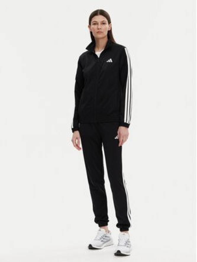 adidas Bluza Tricot 3-Stripes JC8889 Czarny Regular Fit