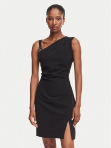 Guess Sukienka koktajlowa W6YK28 W2938 Czarny Regular Fit