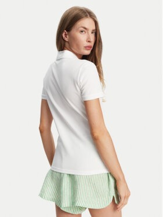 Lacoste Polo PF5462 Biały Slim Fit