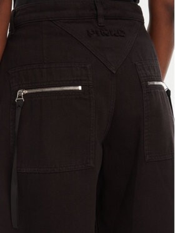 PINKO Bermudy Pascal 105245 A2M8 Czarny Relaxed Fit