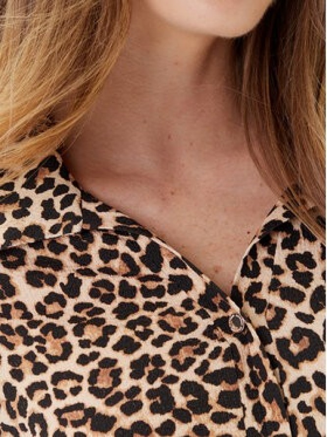 Morgan Koszula 252-TJOSY Brązowy Slim Fit