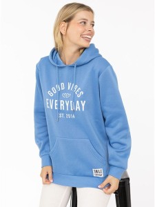 Zwillingsherz Bluza "Everyday" w kolorze błękitnym rozmiar: L/XL