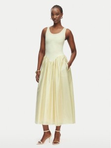 Bardot Sukienka letnia Lorie 60385DB Kremowy Regular Fit