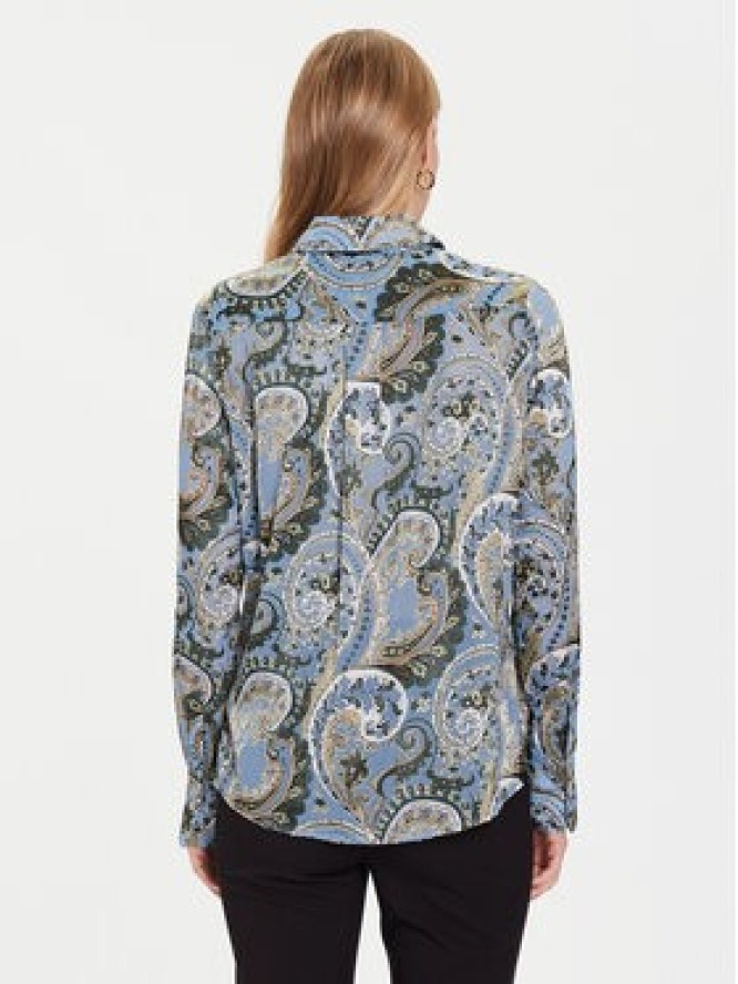 Guess Koszula W5BH78 W2770 Niebieski Regular Fit