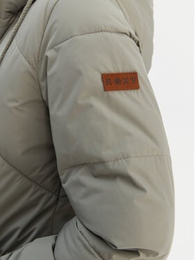 Roxy Kurtka zimowa Better Weather ERJJK03634 Zielony Regular Fit