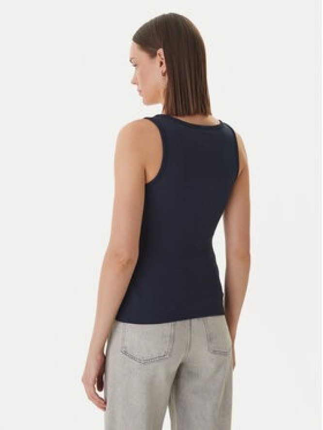 Guess Jeans Top W6GPZ2 KA0H1 Granatowy Slim Fit