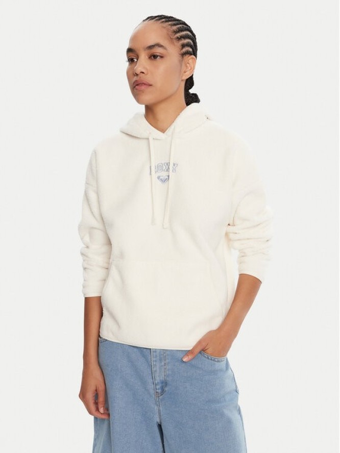 Roxy Polar Cool Calling ERJPF03221 Biały Regular Fit