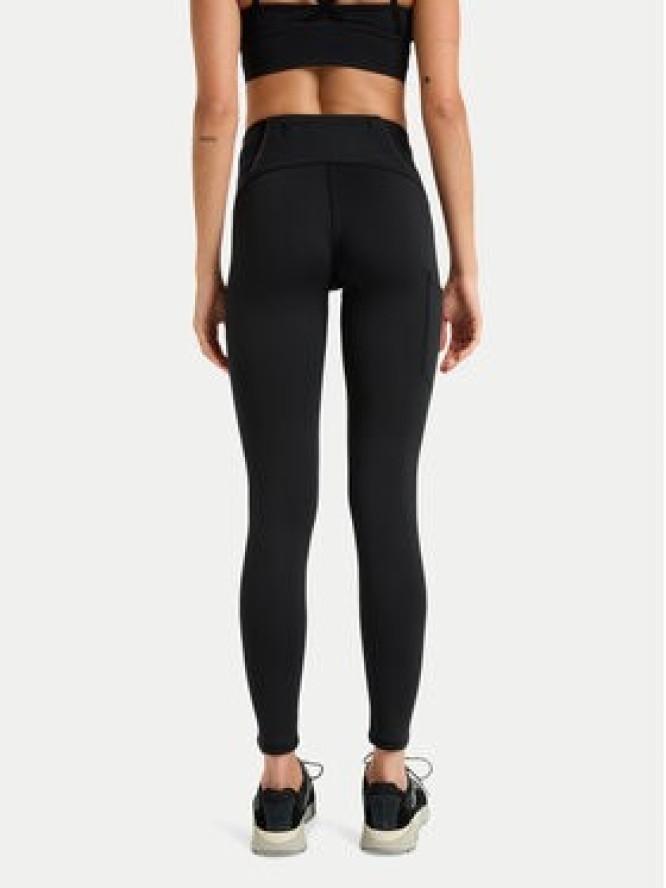 Roxy Legginsy Waves Of Warmth ERJNP03671 Czarny Slim Fit