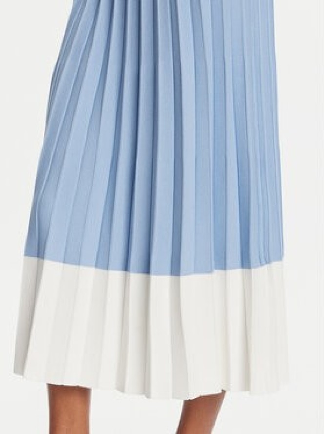 STAUD Sukienka dzianinowa Ellison R25R2199VN Błękitny Regular Fit