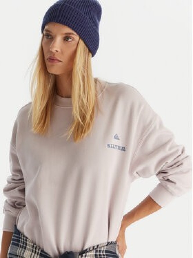 Quiksilver Bluza EQWFT03188 Fioletowy Oversize