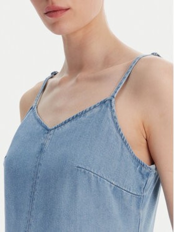 Roxy Sukienka jeansowa W226-RXLDS-1008-22D Niebieski Regular Fit