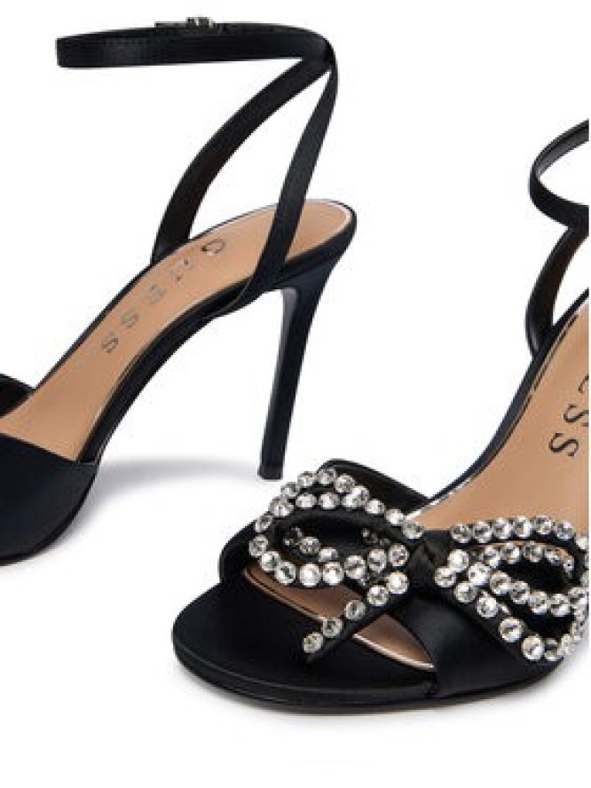 Guess Sandały 178996 Czarny