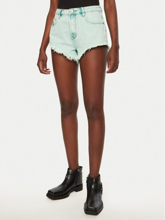 One Teaspoon Szorty jeansowe Renegades 26669 Niebieski Regular Fit