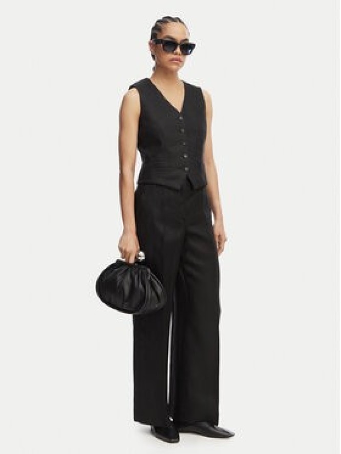 Weekend Max Mara Kamizelka garniturowa Pace 2615151012 Czarny Regular Fit