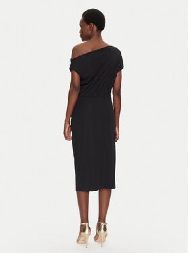 Rinascimento Sukienka koktajlowa CFC0123487003 Czarny Regular Fit